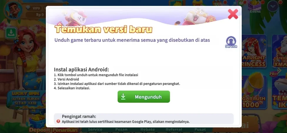 V98 Screenshot